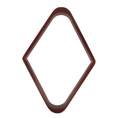 VICASKY Wooden Billiard Ball Rack Durable Solid Triangle Rack for Pool Table Snooker Supplies Enhanced Design Smooth Edges for Reduced Friction Reliable Performance for Years