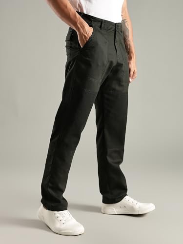 Image of Thomas Scott Men's Relaxed Fit Cotton Chino Trousers
