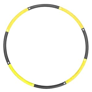 Venuy 95 Cm 8 Deel Verwijderbare Sport Hoepel Vrouw Afslanken Fitnessapparatuur Gewichtsverlies Abdominale Oefening Gym Training Hoola Cirkel