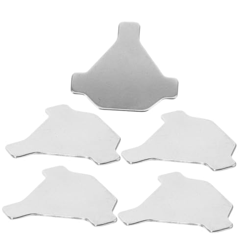 jojofuny 5 Piezas Accesorios Para Máquinas De Coser Costura Máquina De Coser Acolchado Conductor Kit De Coser Puntadas Máquina De Coser a Mano Para Principiantes Aguja Arreglar Silver Cobre