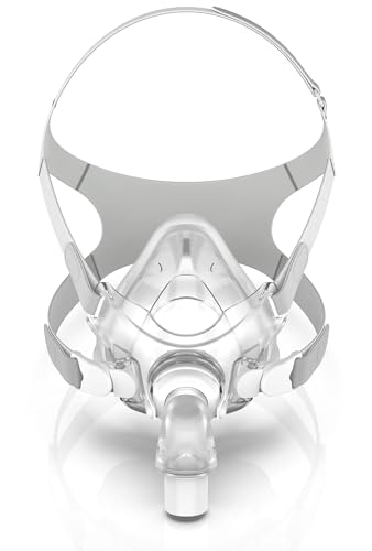 Replacement F20 Frame System for ResMed AirFit F20, Replacement Full Face Mask Headgear Set - Includes F20 Mask Medium, Headgear, CPAP Frame System - Leak Free Seal & Ultra Comfort Accessories (M)