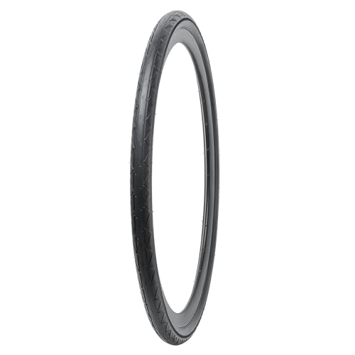 YUNSCM 2 peças de pneus de bicicleta 700C 700x35C/37-622 e 700C válvula Schrader com 2 tiras de aro