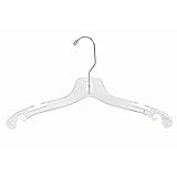 Only Hangers Children's Clear Plastic Dress Hanger - 14" (50)