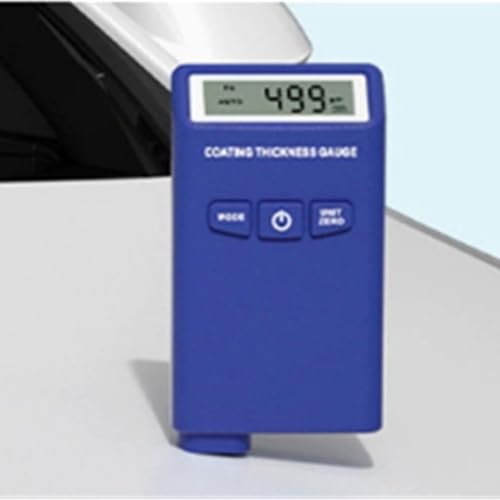 Medidor de Espesor de Pintura Digital, Herramienta de Medición de Recubrimientos de 0 a 2000 μm para Automóvil, con Sonda F/N y Pantalla LCD miniatura 5