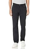 Amazon Brand - Goodthreads Men's Athletic-Fit 5-Pocket Tech Pant, Black, 36W x 32L
