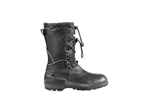 Image of Baffin Men's MOUNTAIN Warm Waterproof Moisture-Wicking Slip-On Style Full Grain Leather Upper Snow Boots | Arctic Rated