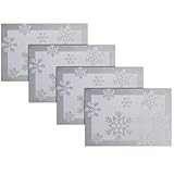 Photo Gallery lpitoy set 4 tovagliette con fiocco di neve, resistenti calore, lavabili, per tavolo pranzo, moderne tovagliette antiscivolo per cucina di casa Photo Gallery lpitoy set 4 tovagliette con fiocco di neve, resistenti calore, lavabili, per tavolo pranzo, moderne tovagliette antiscivolo per cucina di casa