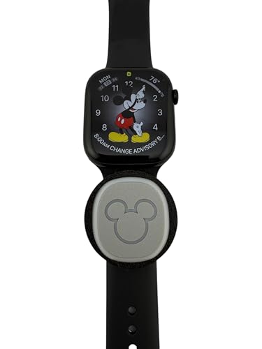 Modulayer The Band Buddy - Disney Magicband+ Watch Band Attachment (Black)