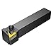 Sandvik Coromant DTGNR 3232P 22 Turning Insert Holder, Square Shank, Steel, External, Rigid Clamp, Right Hand, 32mm Width x 32mm Height Shank, 170mm Length x 40mm Width, TNMG 432 Insert Size, -6 Degree Inclination Angle