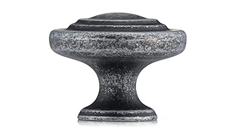 Image of Richelieu Notre-Dame 1 5 /16-inch (34 mm) Natural Iron Round Cabinet Knob