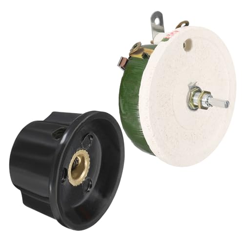 Rhéostat 200W 2000 Ohm YOKIVE avec bouton de commande et couverture de protection