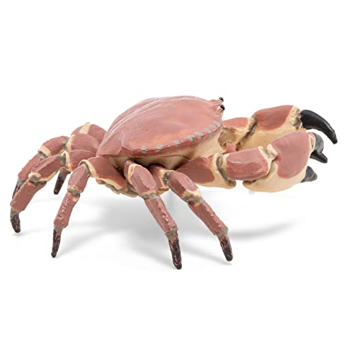 Papo - Realistische Krabbenfigur - Pädagogische Meeresfigur - ab 3 Jahren - Meereswelt - handbemalt - REGT die Fantasie an - 8cm x 7,5cm x 2,5cm - pädagogisches Spielzeug - Geschenkidee