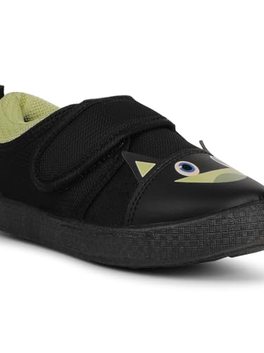 Image of Liberty Lucy&Luke BASTIAN-60 Slip-on Casual Shoes for Kids with PVC Sole | PU Upper Sneakers | Quick-Wear Velcro Closure | Padded Foam Insole | Stylish, Lightweight & Comfortable Footbed