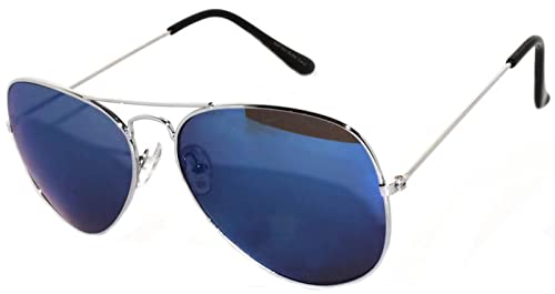 Image of OWL Aviator Pilot Sunglasses for Women and Men Size Medium Gold, Black, Silver, Bronze, Colorful Metal Frame