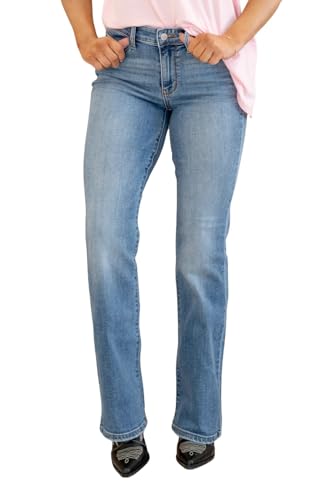 Judy Blue Women's Mid Rise Vintage Bootcut Jeans
