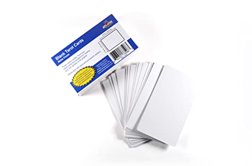 Apostrophe Games Tarot Größe Leere Spielkarten (Mattes Finish) 12 cm x 7 cm, 80 Leere Karten und Leere Box, Flash-Karten, Brettspielkarten, Studienführer & Notizkarten