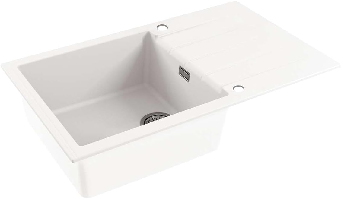 Technical drawing with dimensions for Alveus CADIT 40 sink installation