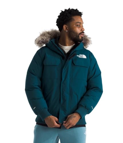 Image of THE NORTH FACE Men's McMurdo Bomber Jacket | Waterproof, Waterfowl Down Insulation, Hooded Jacket