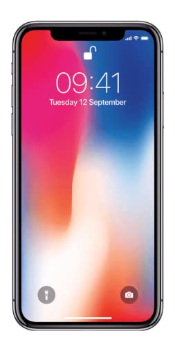 Apple iPhone X - Smartphone con pantalla de 14,7 cm, 64 GB, Gris espacial