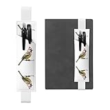 WZYCWB Stadion Sparrow Leder Stifthalter Lesezeichen, verstellbarer Stifthalter aus Leder, perfekt für Schulanfang, Weihnachtsgeschenke