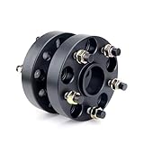 Coche Espaciadores Ruedas Adaptador espaciador de rueda universal para Mitsubishi, 2 piezas, 15/20/25/30/35/40 mm, PCD 5 x 114,3 CB, 67,1, espigas(2PCS 15mm Black)