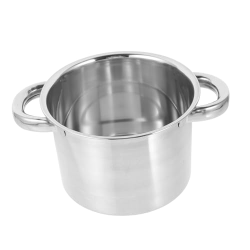 iplusmile Olla para Derretir Mantequilla de Acero Inoxidable Olla Pequeña para Baño María Resistente y Fácil de Limpiar para Chocolate Velas y Cocina Doméstica