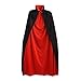 BESPORTBLE Halloween Vampire Cloak Capes, Halloween Cape for Adult Cosplay Cloak Prop for Halloween Masquerade ( 1.4m )