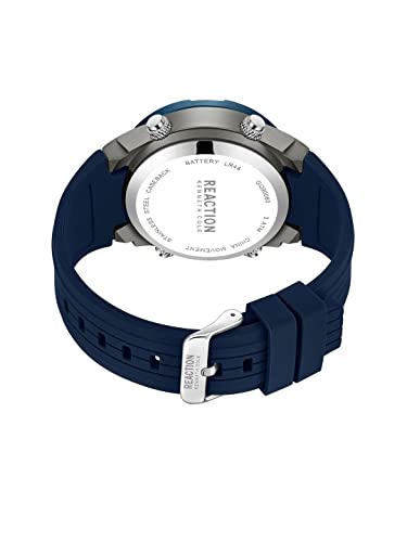 Image of Kenneth Cole Reaction Chronograph Blue Dial Men's Watch-KRWGQ9006001