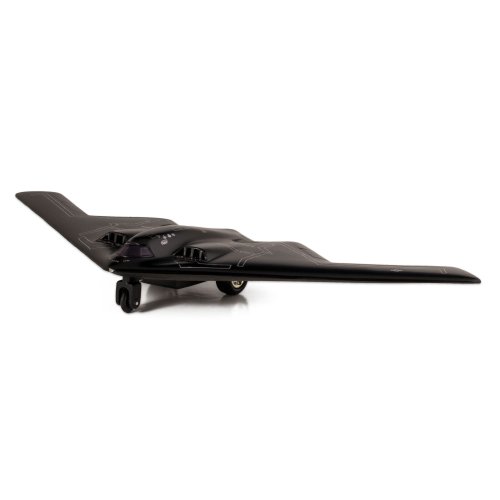 Kinsmart Black X-Planes Air Force B-2 Stealth Bomber Die Cast Jet Plane Toy with Pull Back Action