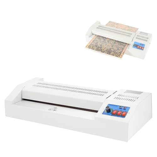 Generico Macchina Laminatrice Termica Elettrica da 600 W, Macchina Laminatrice a Rotolo Caldo e...