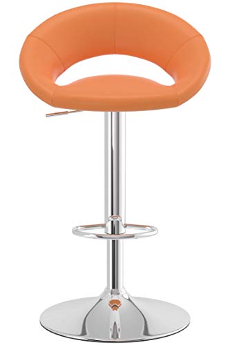 Sorrento: Taburete de bar  naranja