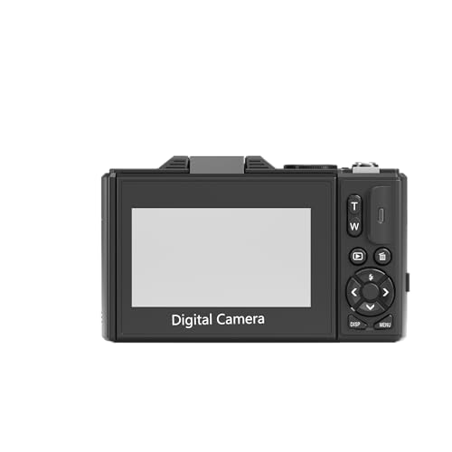 Image of 5K Digital Camera, 75MP Vlogging Camera for YouTube, Black