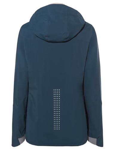 VAUDE Yaras 3in1 Doppeljacke Damen Fahrrad wasserdicht, Dark Sea Linen – Ansicht 3