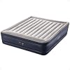 INTEX King Air Mattress, Dura-Beam Plus 16.5″ Inflatable Bed with Built-in Pump