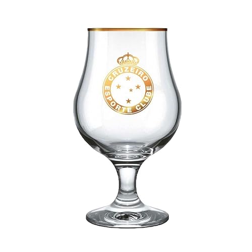 Ta&ccedil;a Dublin Cerveja 400ml - Cruzeiro S&eacute;rie Ouro Brasfoot