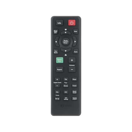 Image of 7SEVEN Compatible Benq Projector Remote Original Model RC02 Suitable for MS517 MX702 MW812ST RC02 ES6478E MX3291 MH680M519 W750 W1100 TW539 W1070+ Remote Control
