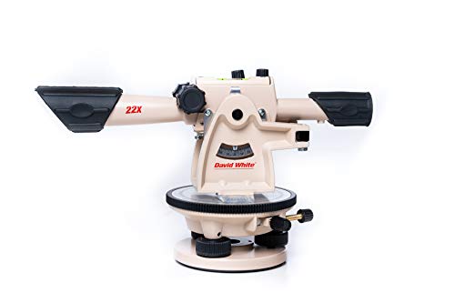 David White LT6-900 Meridian 22X Optical Level-Transit Kit  thumb #1