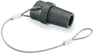 300/400 Amp Male Single Pole Cap Black - Pack Of 6