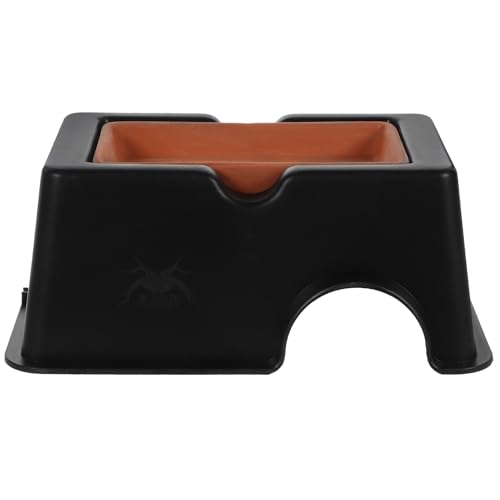 Gadpiparty Keramik Reptilienversteck Großes Feuchtigkeitsversteck Robustes Terrarium Unterschlupf Für Schildkröten Echsen Amphibien Geeignet