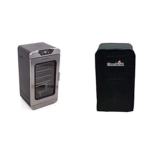 Char-Broil 140 908 - Digital Smoker with 140 763 - Digital Smoker cover