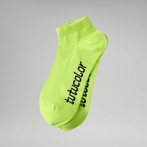 Image of 7 Pack Colourful Socks for a Week, Rainbow 7 pack, Yellow, Red, Orange, Black, Pink, Blue, Green, One Size