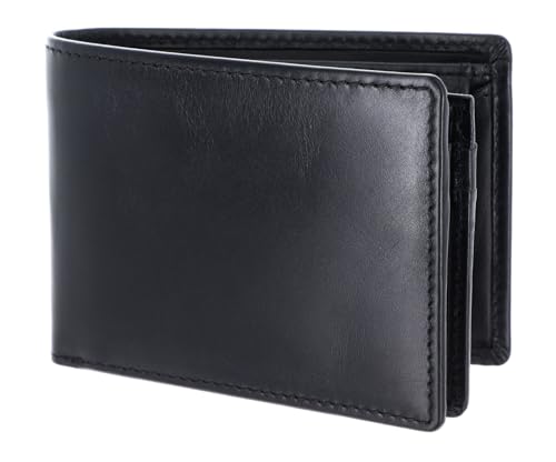 Portefeuille Cambridge Leonhard Heyden 5276 cuir noir compact