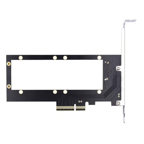 cablecc Host Adapter PCI-E 4.0 4X to NVMe Ruler 1U GEN-Z EDSFF 9.5mm 15mm 25mm Thickness Short SSD E1.S with Heat Sink PM9A3 PM9D3 P5801X Carrier Adapter