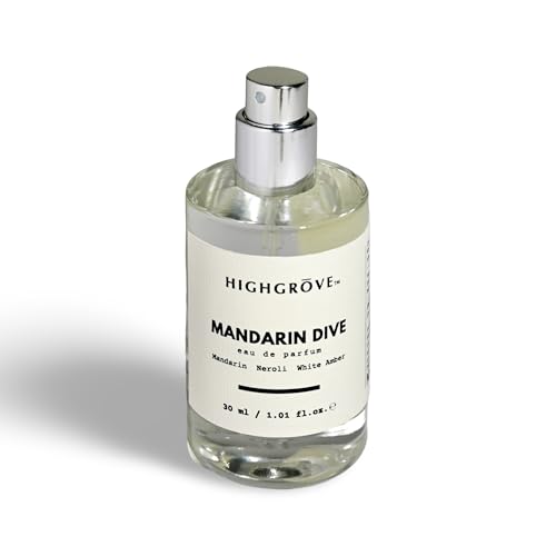 Image of Mandarin Dive Premium Eau De Parfum 30ml, Citrus, Musky, Soothing Fragrance, Long Lasting Perfume Spray For Men & Women