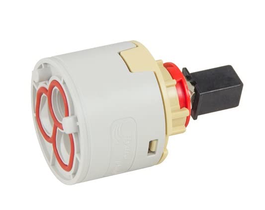 VICTAC Brass Replacement Cartridge Hydroplast Model G40 for Mixer Tap Single Knob/Suitable for Jaquar Type Taps (40 mm, Colour May Vary) 3
