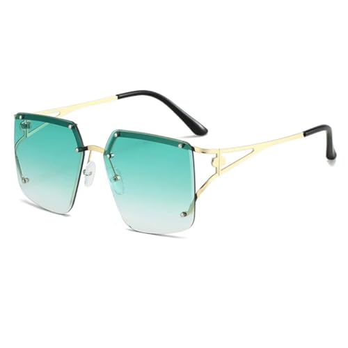 Lunettes de soleil vintage sans monture pour éviter les marques sur le nez et l'éblouissement