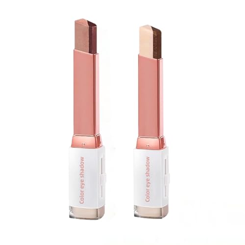 Sombra De Ojos En Barra Doble, Sombra De Ojos En Barra De 2 Colores, Barra De Sombra De Ojos Degradado, Lápiz De Sombra De Ojos De Doble Color, Barra De Sombra De Ojos De Dos Colores