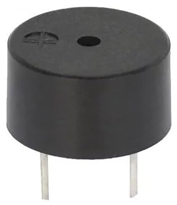 8 Pack 12VDC, 85dB 4000Hz Piezo Buzzer, Sealed, 0.54