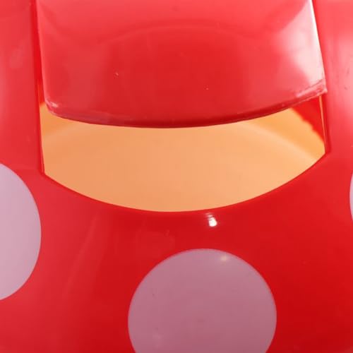 Image of Leadigol 1PCS Mushroom Shaped Garbage Can,Cute Wastepaper Basket Mini Desktop Trash Can Small Waste Bin for Office Home