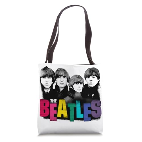 Bolso Tote colorido y audaz de The Beatles miniatura 1